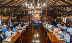 Eduardo Leite visitou Uruguaiana neste domingo