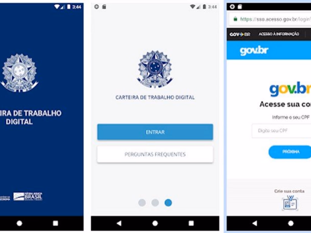 Número de acessos à Carteira de Trabalho Digital chega a 200 milhões