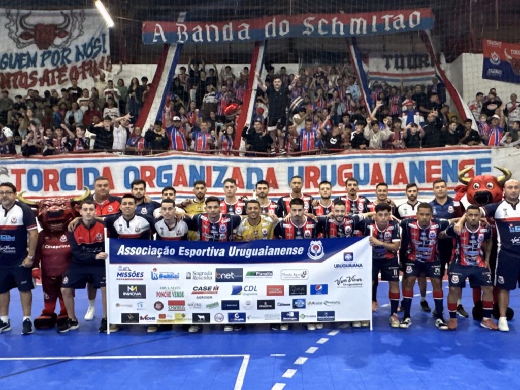 Uruguaianense estreia fora de casa na Liga Gaúcha de Futsal 2025
