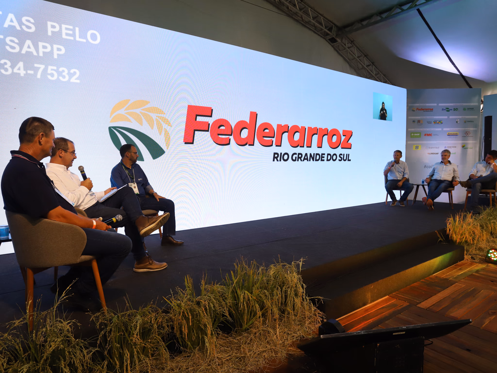 Começou a Abertura da Colheita do Arroz