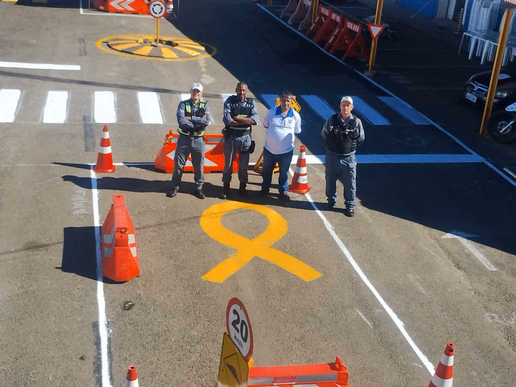 Minicidade de Trânsito leva educação viária de forma lúdica às escolas