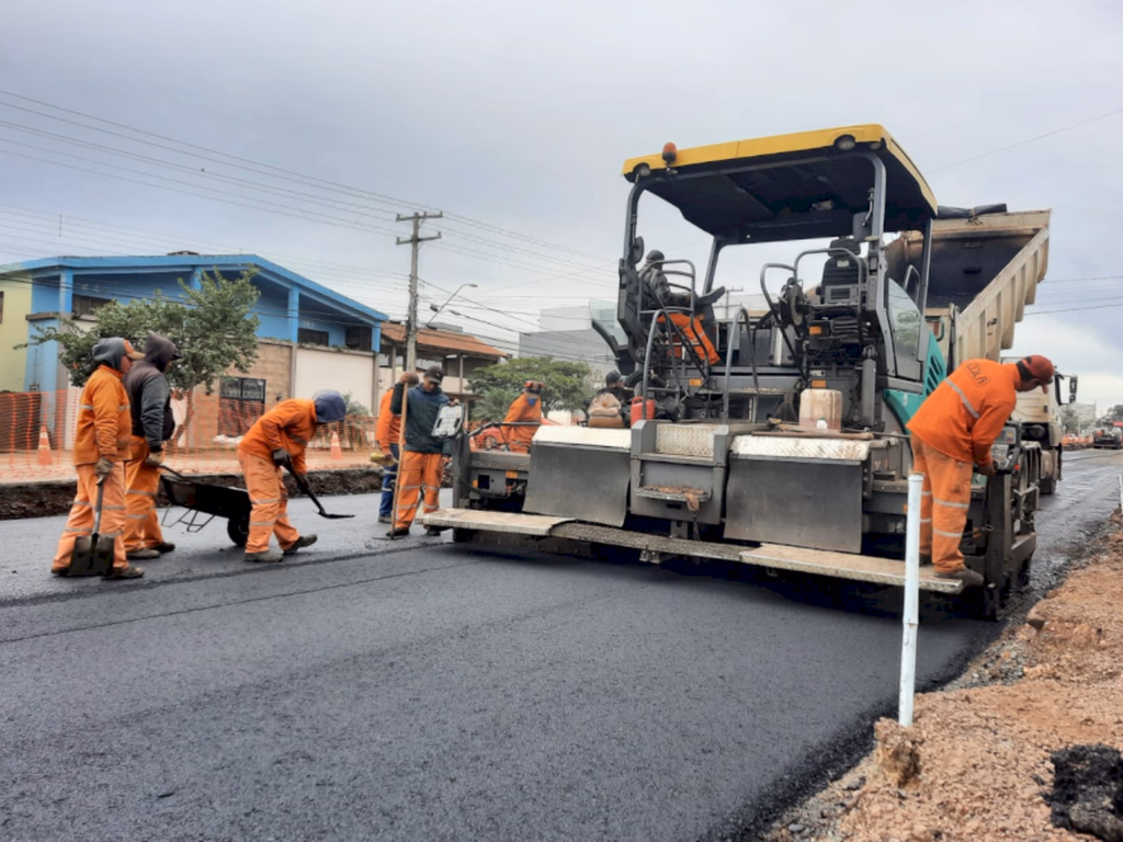 Setembrino tem mais um trecho asfaltado