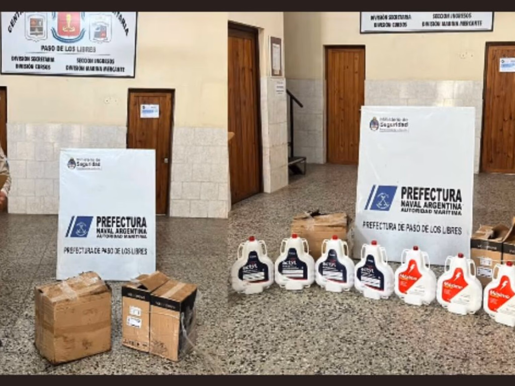 Fiscalização argentina apreende produtos avaliados em R$ 480 mil vindos do Brasil