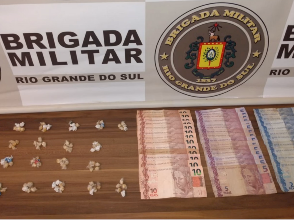 Homem é preso com 110 porções de crack em Itaqui