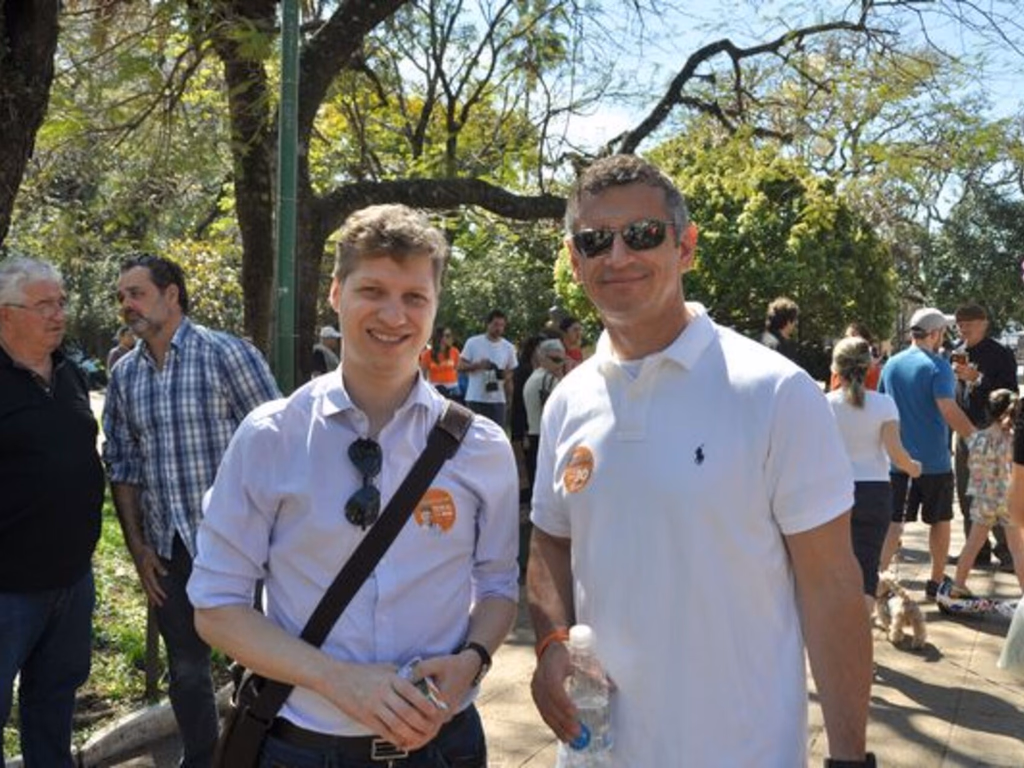 Marcel Van Hatten faz campanha em Uruguaiana