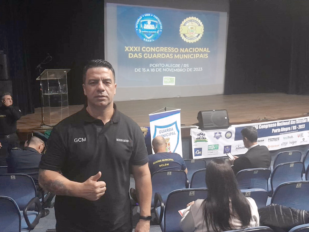 Uruguaianenses participam de congresso nacional de guardas municipais