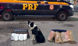 Jovem é preso com três quilos de maconha