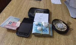 Guarda Municipal flagra detentos em via pública