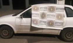 Perseguição termina com tiroteio e veículo com criança alvejado