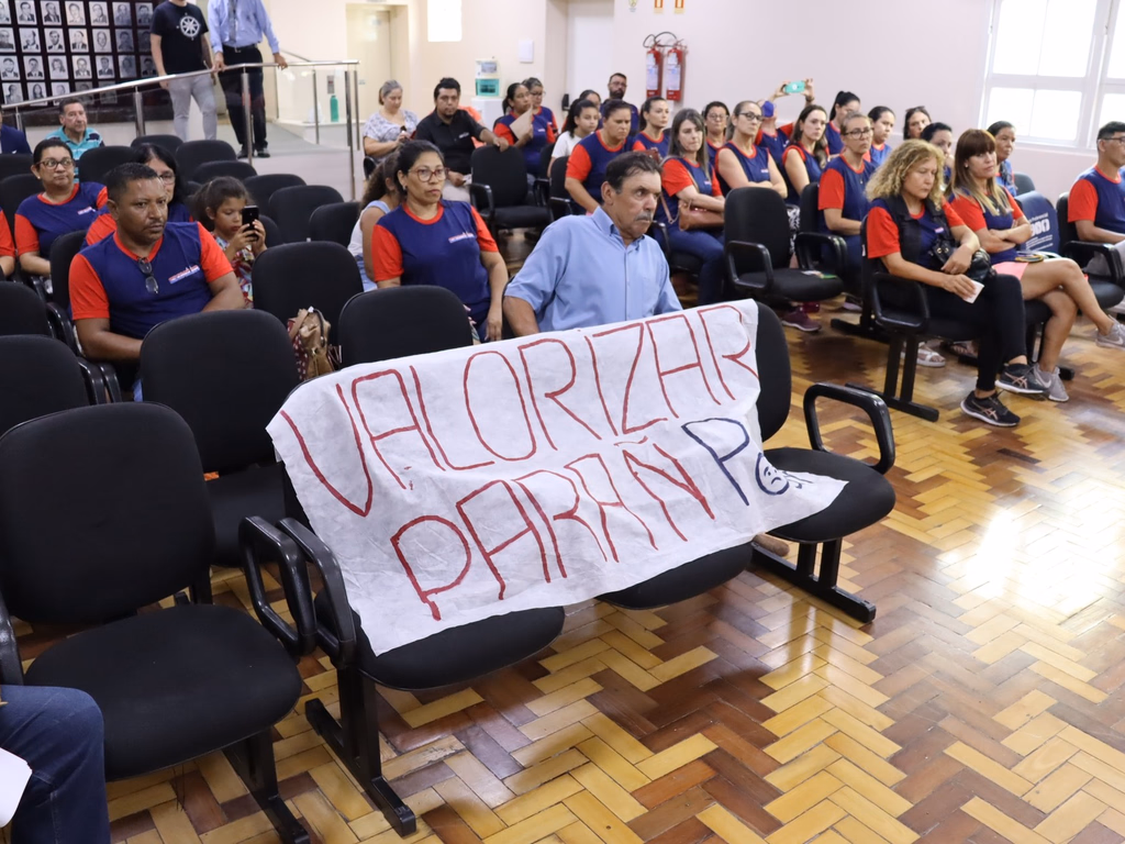 Enfermeiros e técnicos realizaram mobilização