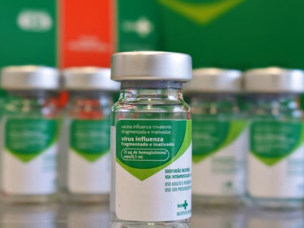 Campanha de vacinação contra influenza começa na segunda-feira