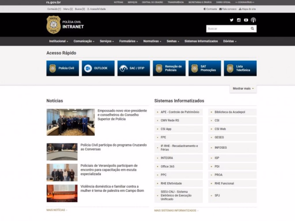 Polícia Civil terá novo sistema a partir de terça-feira