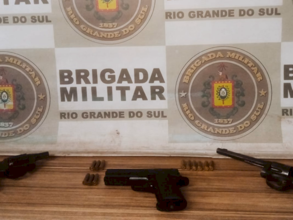 Homem é preso por porte ilegal de arma de fogo