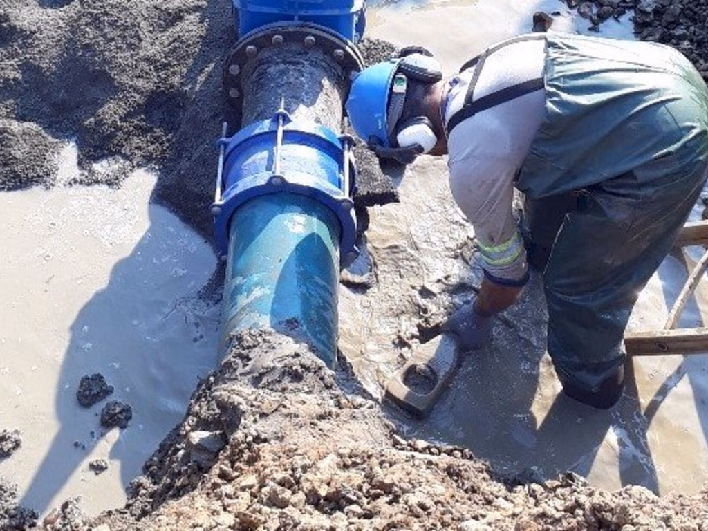 BRK inicia obras de melhoria no sistema de abastecimento de água