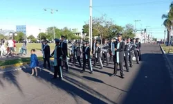 Rio Uruguai está recuando em Uruguaiana