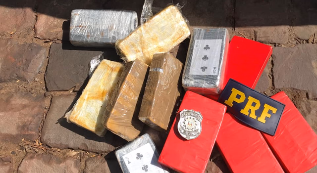 Polícia Civil e PRF prendem dupla com mais de R$ 700 mil em drogas