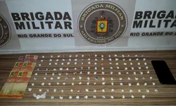 Homem é preso com 91 porções de cocaína