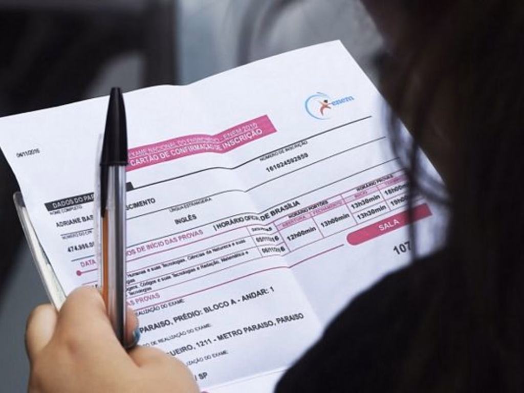 MEC faz recomendações para que tudo corra bem nos dias de prova