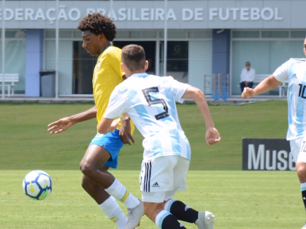 Seleção Sub-17 é superada pela Argentina em amistoso