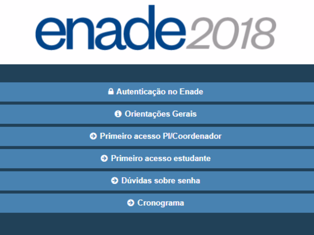 Publicados relatórios de alunos em situação regular no Enade