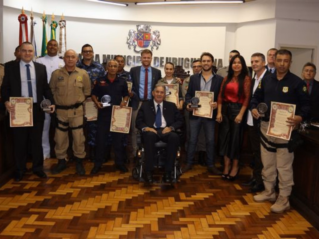 Profissionais da segurança são homenageados