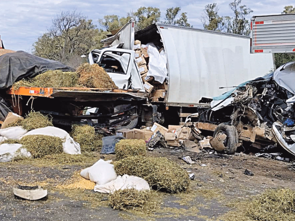Colisão múltipla deixa cinco feridos na BR-290
