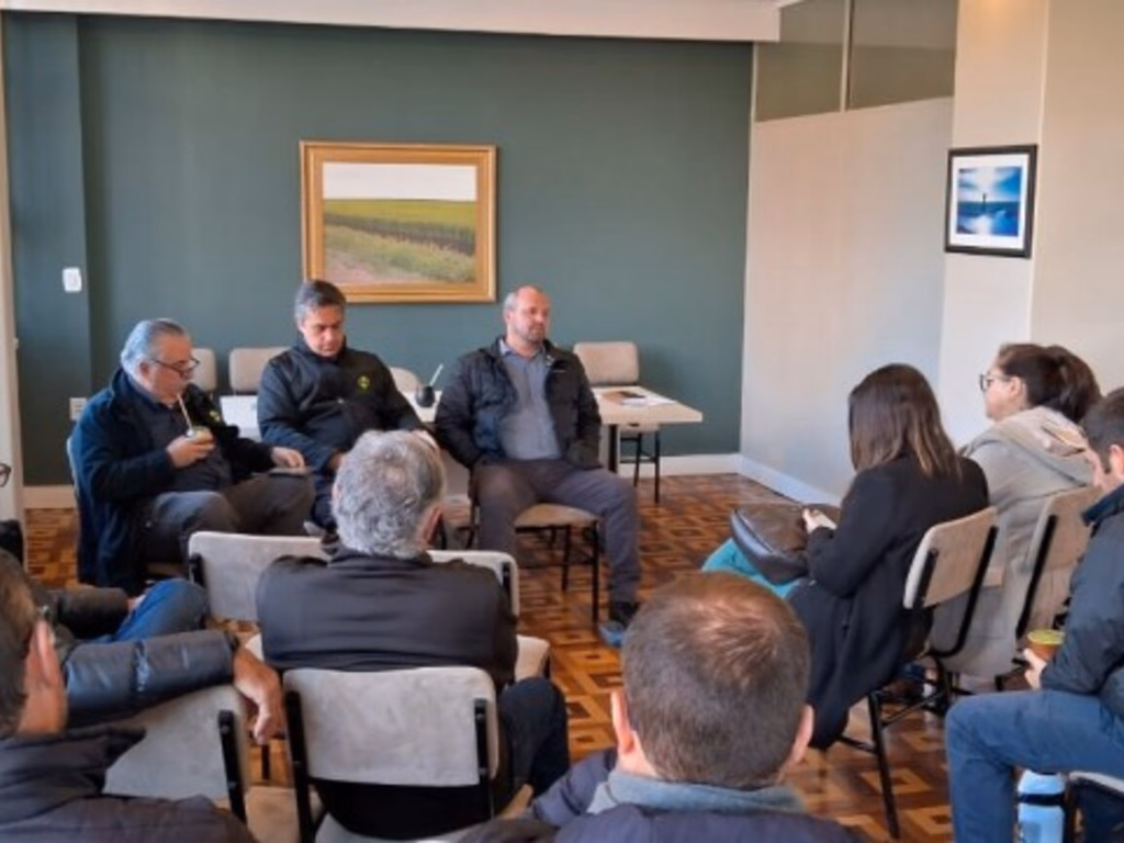 Em Uruguaiana, presidente do Irga discute futuro da orizicultura