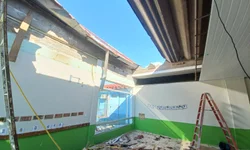 Após queda de estrutura, escola inicia retirada de forro e reorganiza turmas