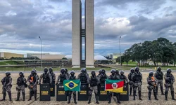 Policiais passam por treinamentos em Brasília