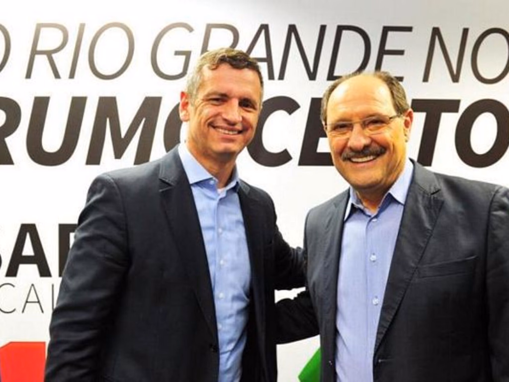 Mateus Bandeira entrega plano de governo a Sartori