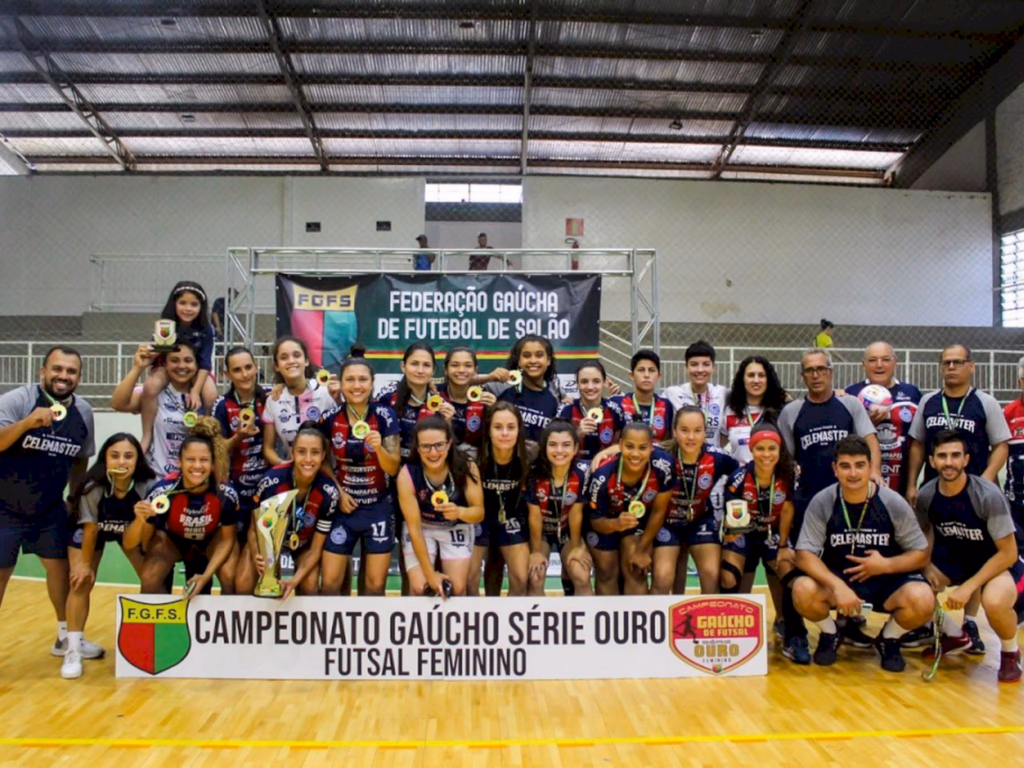 Celemaster conquista o heptacampeonato gaúcho de futsal feminino