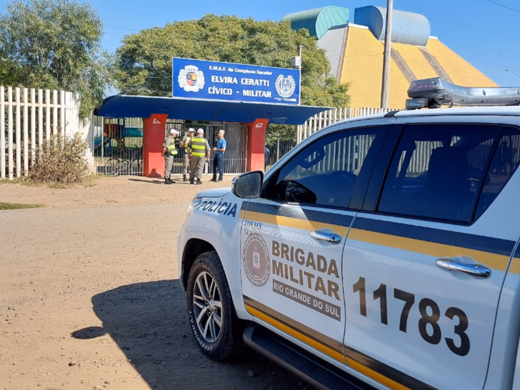 Brigada Militar mantém patrulhamento preventivo nas escolas