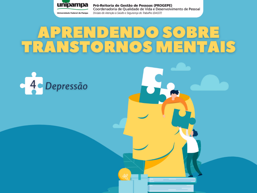 Depressão é tema de cartilha de conscientização da Unipampa