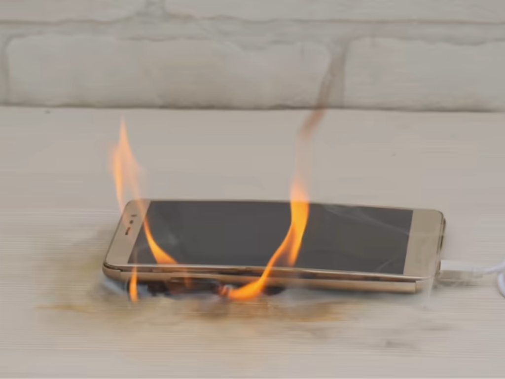 Celular provoca fogo em casa no Cabo Luiz Quevedo