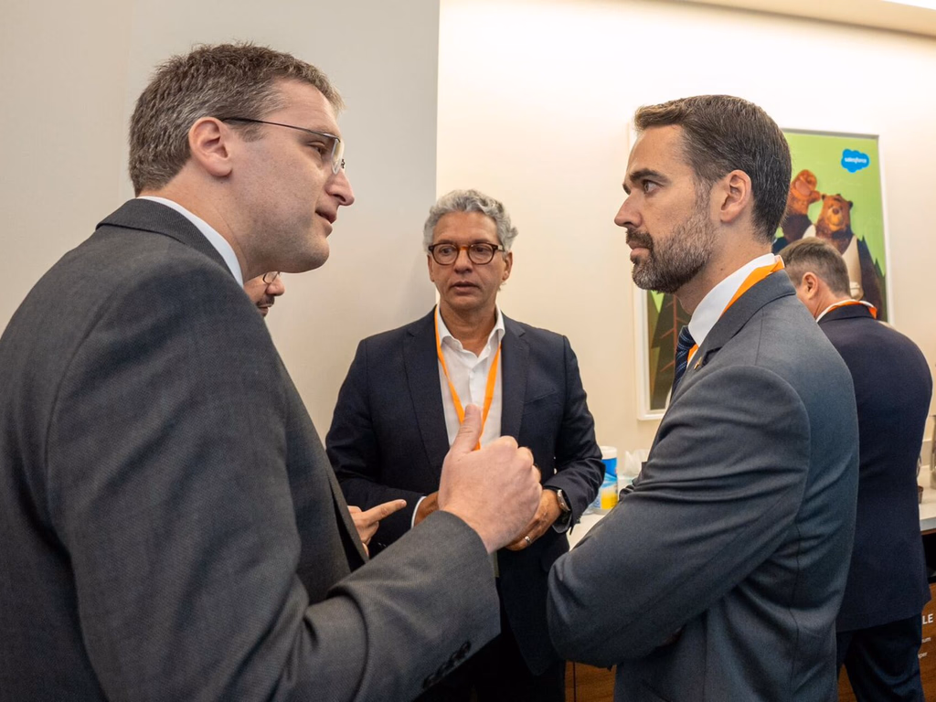 Leite e Frederico cumprem agendas em Nova York