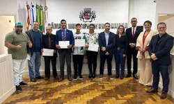 Afonso Motta cumpre agenda em Uruguaiana