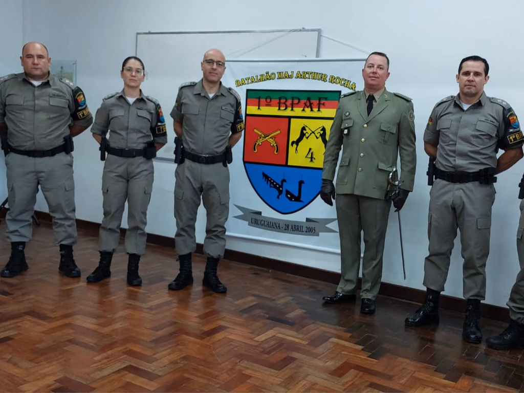 Novo tenente chega ao 1º Bpaf