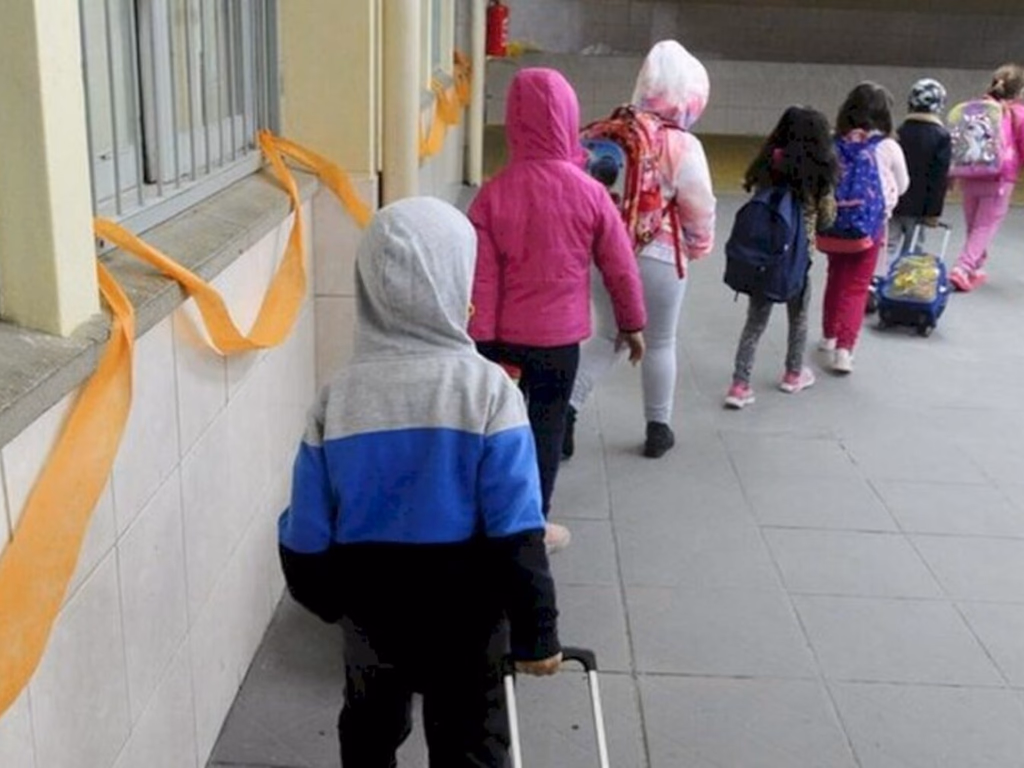 Primeira semana de aulas presenciais teve 72,5% das escolas abertas no RS