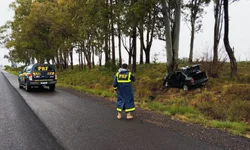 Motorista é preso em flagrante por embriaguez após colidir em muro