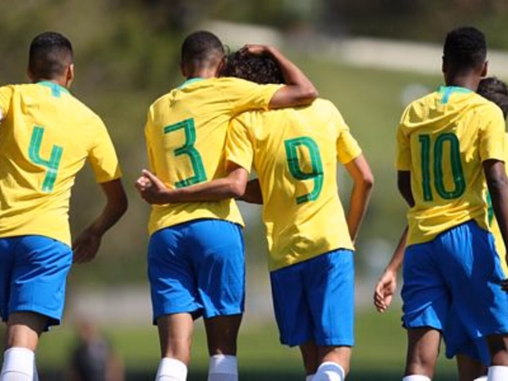 Seleção Brasileira Sub-15 vence o Chile em amistoso na granja Comary