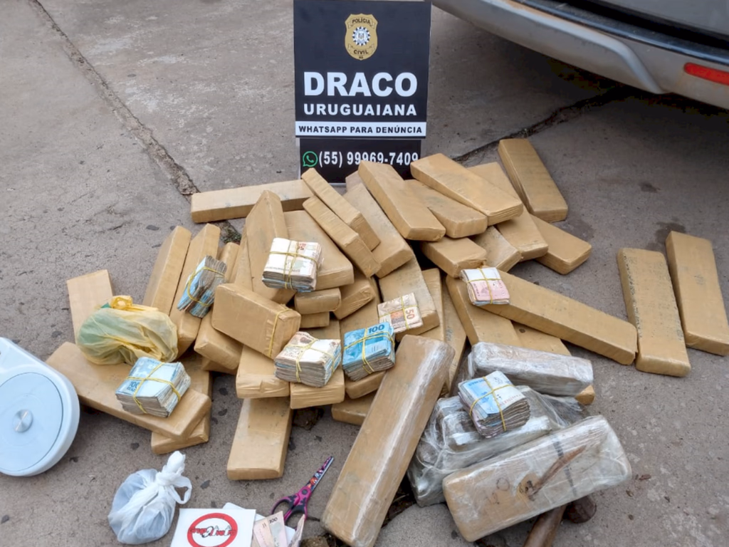 Pai e filho presos e R$ 250 mil em prejuízo ao crime