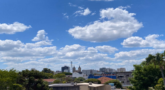 Tempo firme e calor predominam nos próximos dias