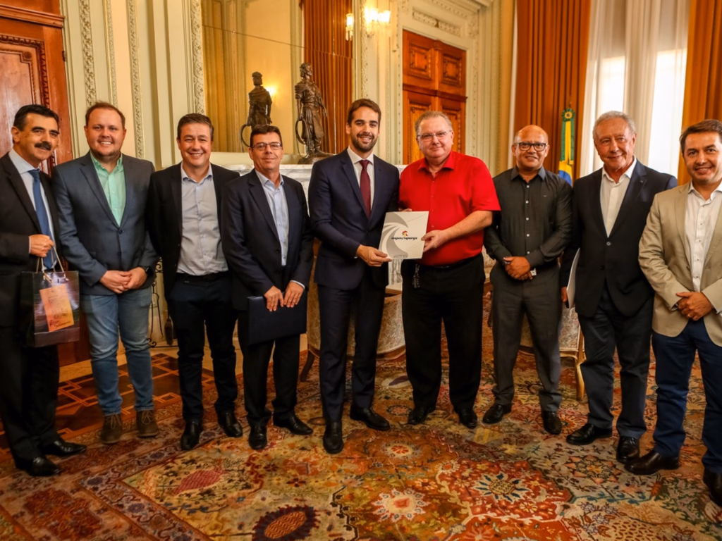 Presidente da ABPA se reúne com o governador Eduardo Leite