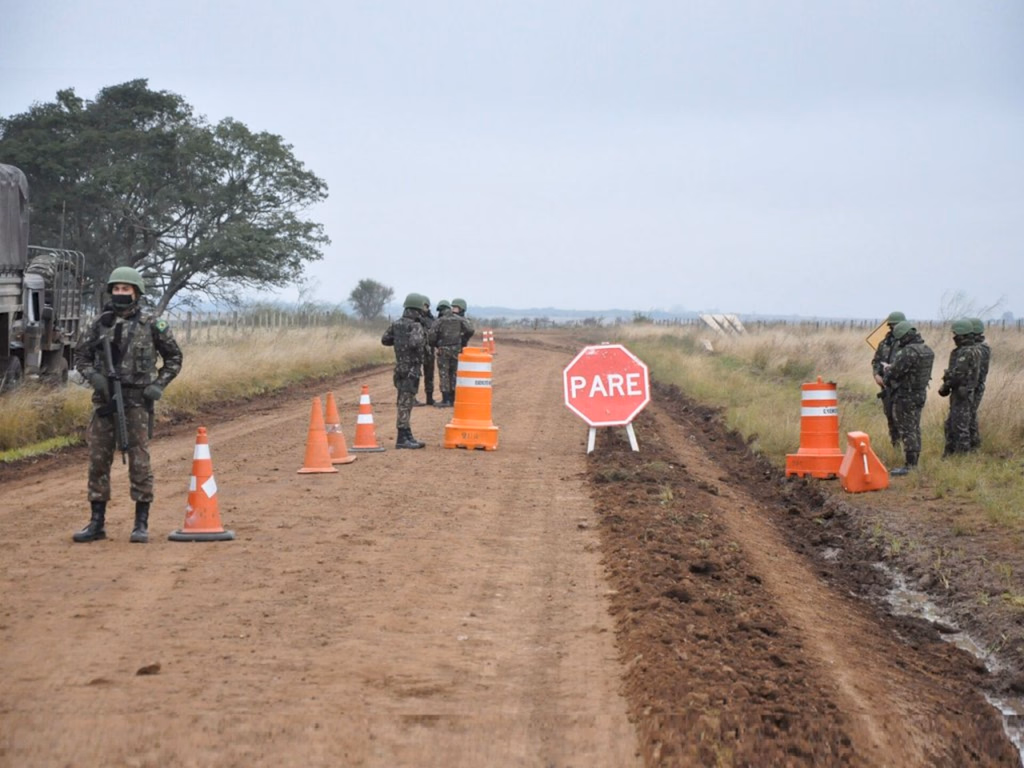 Exército une forças para o combate de crime organizado na fronteira