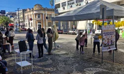 Setembro Amarelo leva conscientização à praça Silveira Martins