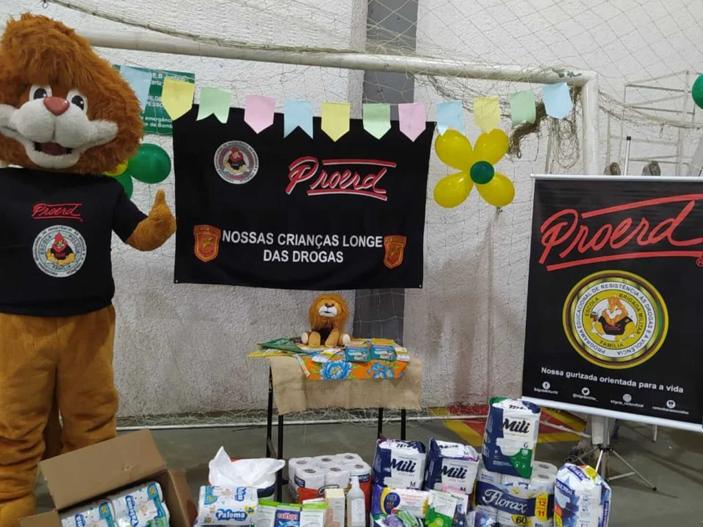 BM realiza festa junina do Proerd