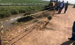 Lateral de ponte desaba na Serrilhada