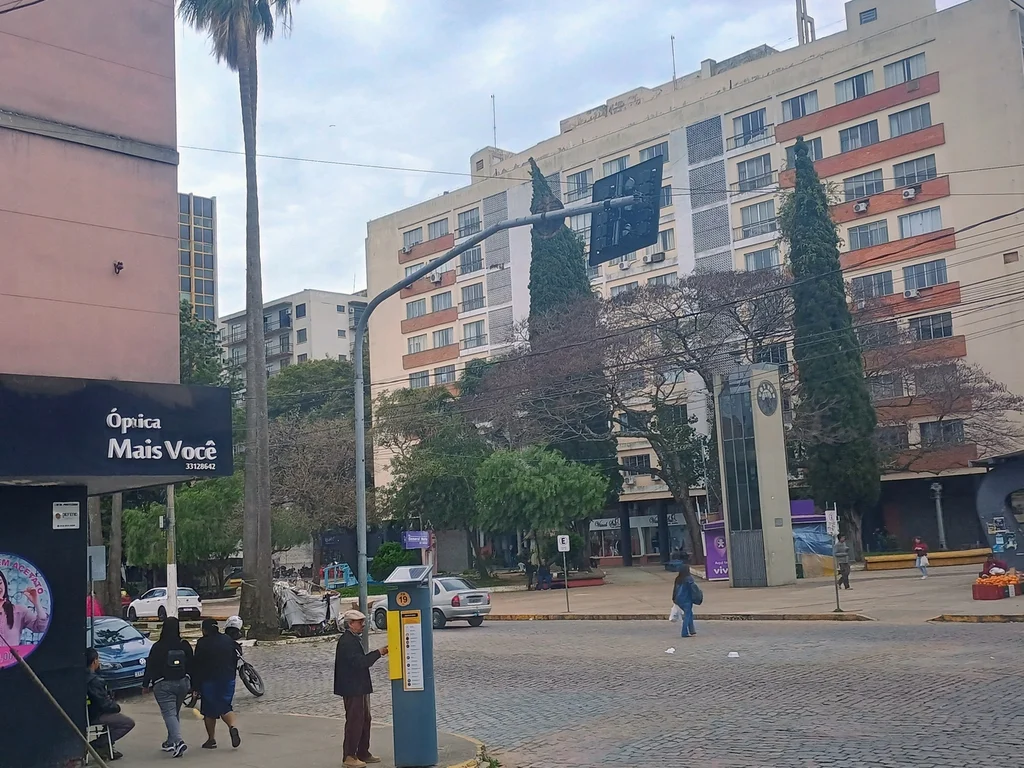 Videomonitoramento integra projeto de revitalização do Calçadão