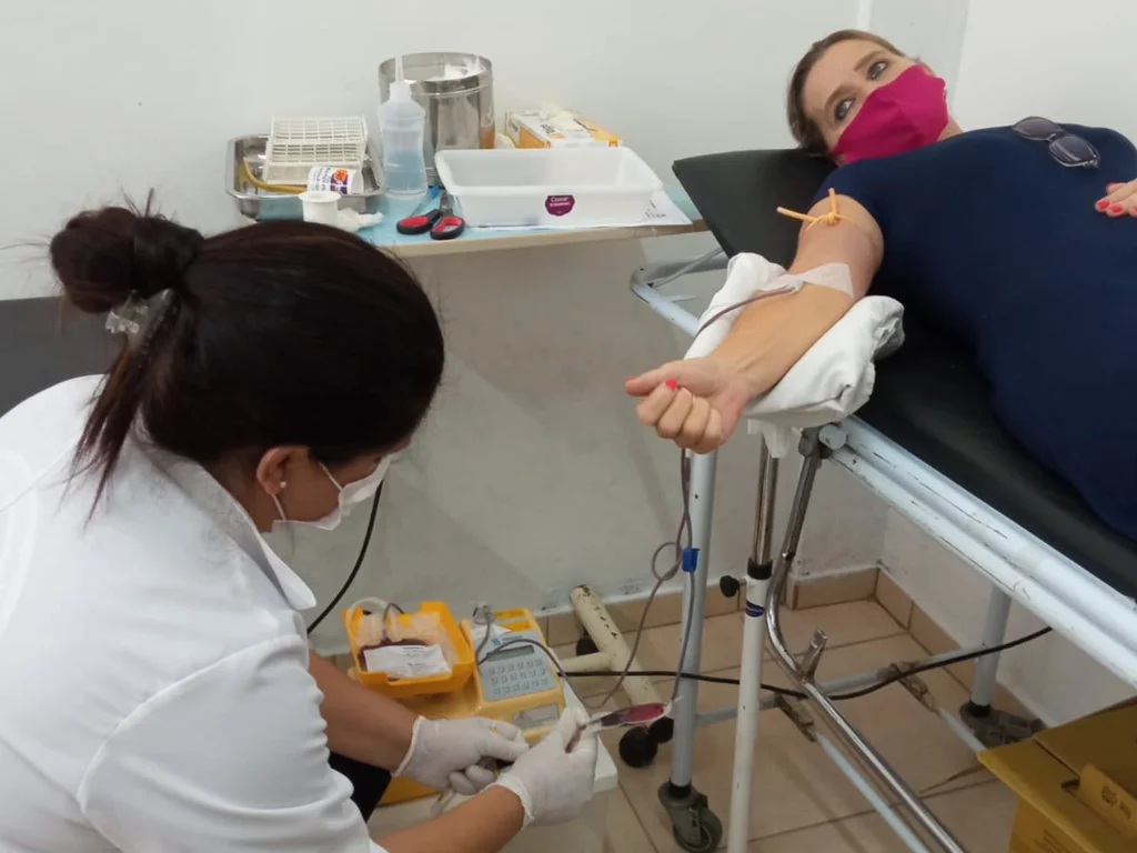 Doação de sangue é confirmada para dia 25