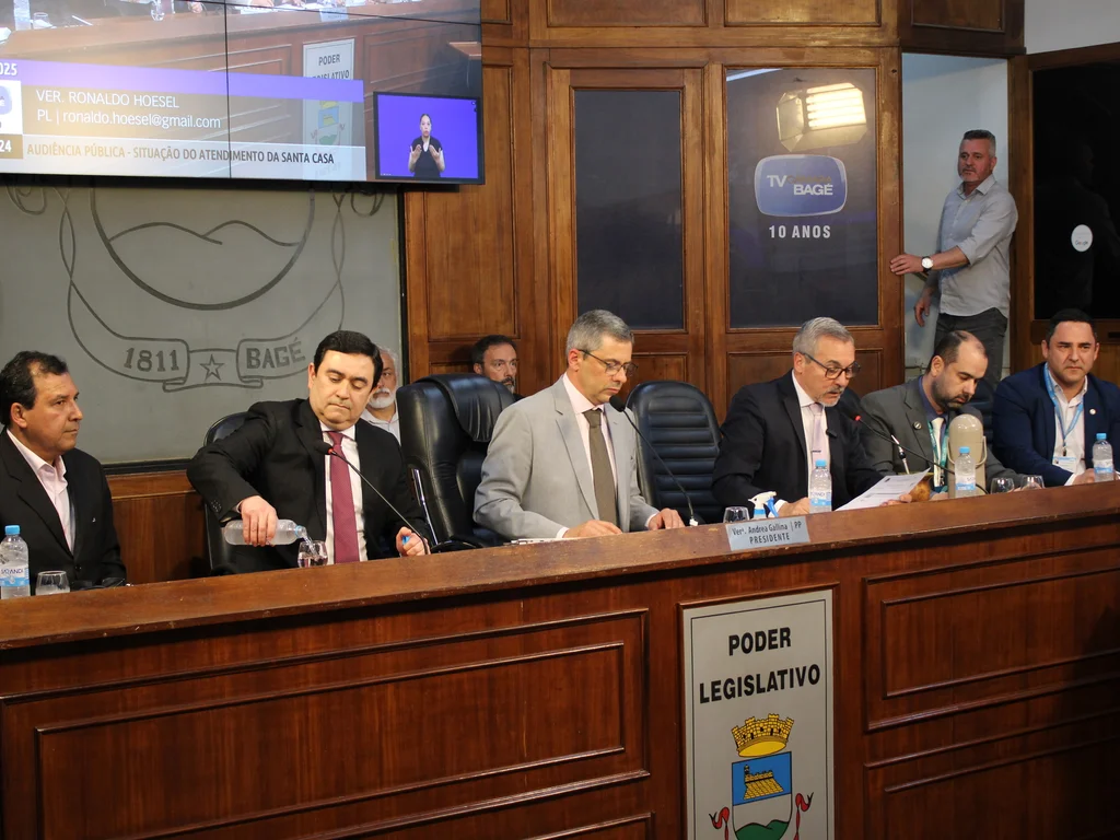 Audiência na Câmara define propostas de apoio à Santa Casa